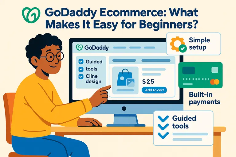 You are currently viewing GoDaddy Ecommerce: What Makes It Easy for Beginners?