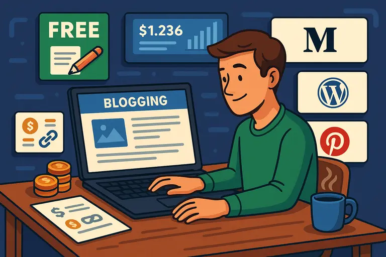 You are currently viewing How to Blog for Free and Make Money Fast