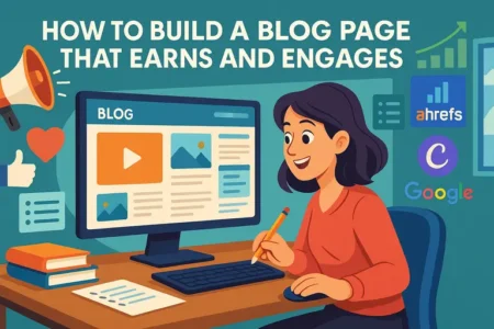 Read more about the article How to Build a Blog Page That Earns and Engages