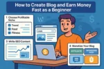 How to Create Blog and Earn Money Fast as a Beginner
