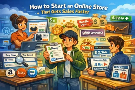 Read more about the article How to Start an Online Store That Gets Sales Faster