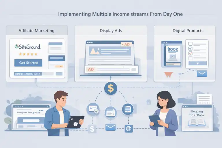 An informative illustration about Implementing Multiple Income Streams From Day One