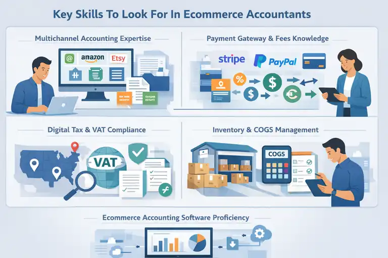 Find Ecommerce Accountants Who Understand Online Sales An informative illustration about
Key Skills To Look For In Ecommerce Accountants