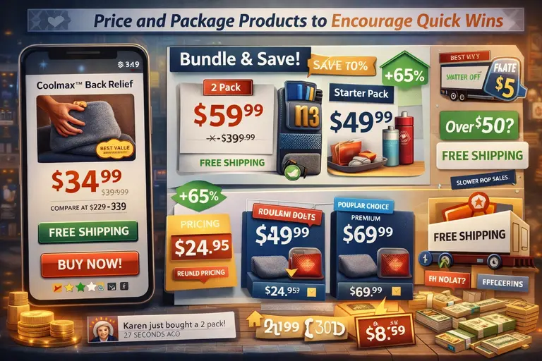 How to Start an Online Store That Gets Sales Faster An informative illustration about
Price And Package Products To Encourage Quick Wins