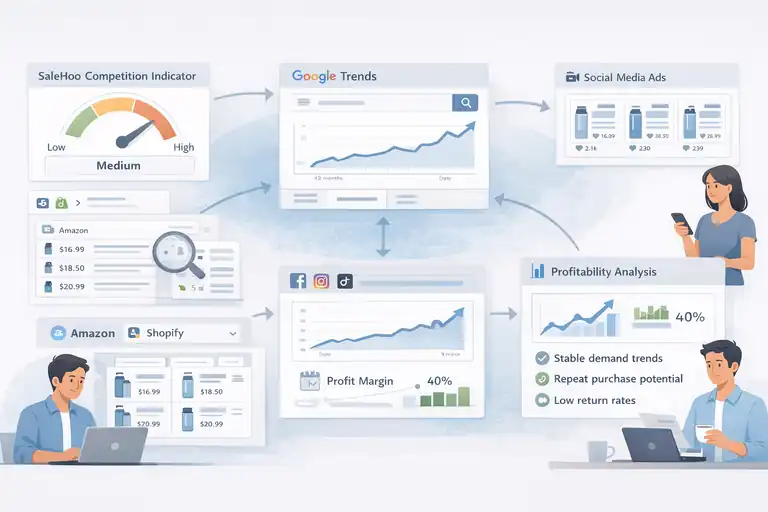 An informative illustration about Proven Ways To Validate Products From The Salehoo List