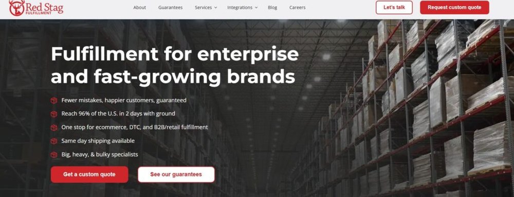 Top Ecommerce Fulfillment Companies That Boost Profit Margins An informative illustration about
Red Stag Fulfillment