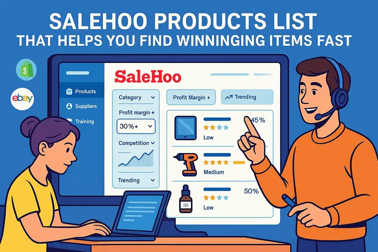 You are currently viewing Salehoo Products List That Helps You Find Winning Items Fast