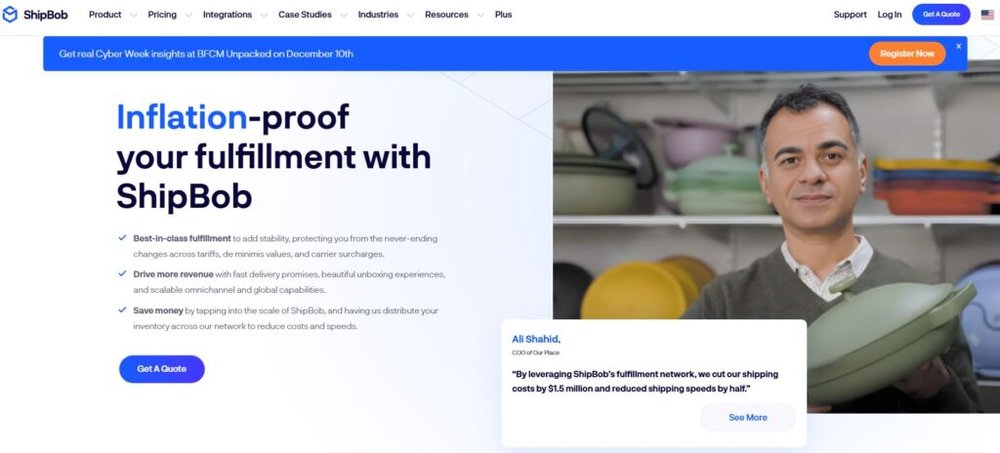 Top Ecommerce Fulfillment Companies That Boost Profit Margins An informative illustration about
ShipBob