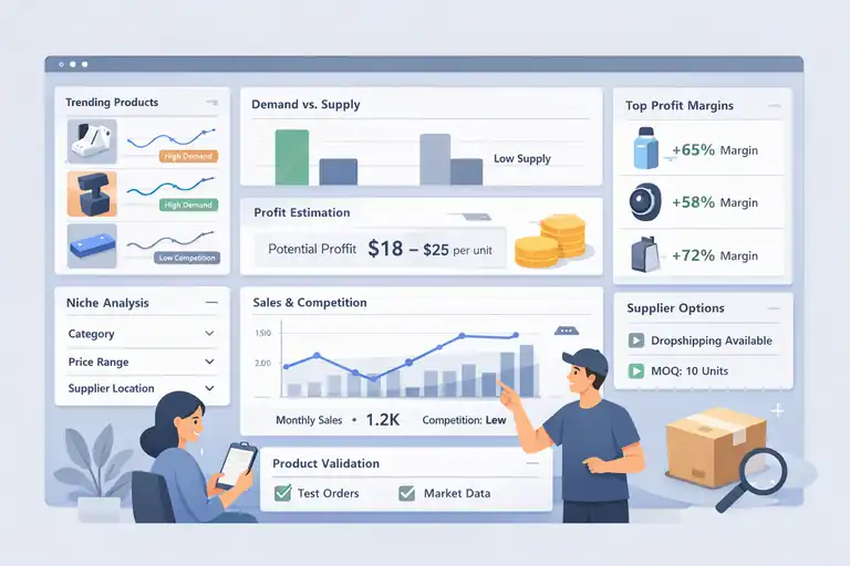 An informative illustration about Simplified Product Research For Faster Decision-Making