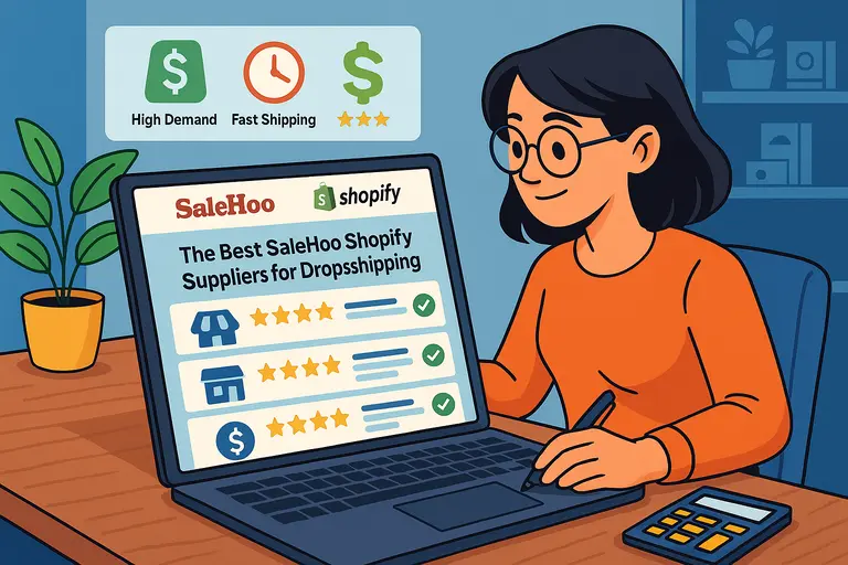 An informative illustration about The Best SaleHoo Shopify Suppliers for Dropshipping