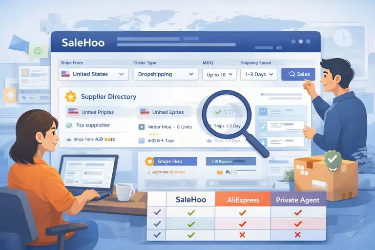 An informative illustration about Use SaleHoo Directory To Find Verified Suppliers