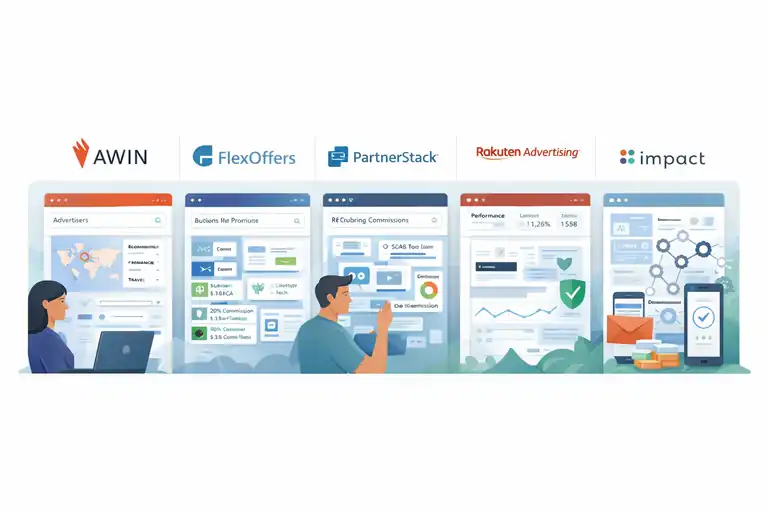 An informative illustration about Best Affiliate Marketing Platforms to Start With