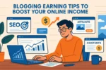 Blogging Earning Tips to Boost Your Online Income
