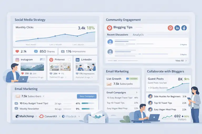 An informative illustration about
Build an Engaged Audience Through Smart Promotion 2