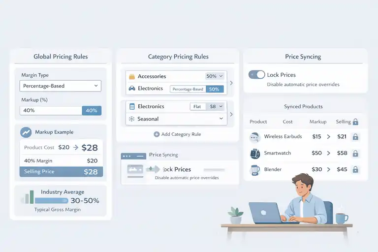 An informative illustration about Configuring Pricing, Markups, And Profit Rules