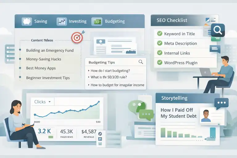 An informative illustration about Create High-Quality Content That Drives Income