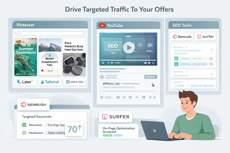 An informative illustration about Drive Targeted Traffic To Your Offers