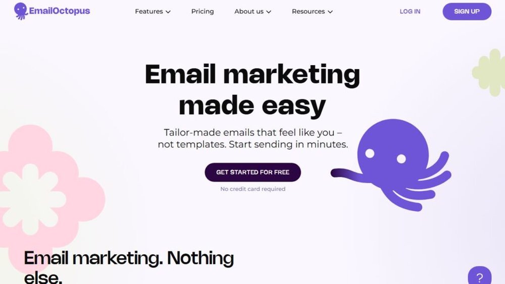 Best Email Marketing Services for Small Business EmailOctopus screenshot