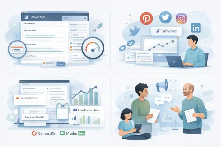 An informative illustration about Grow Your Blog Traffic Consistently And Sustainably