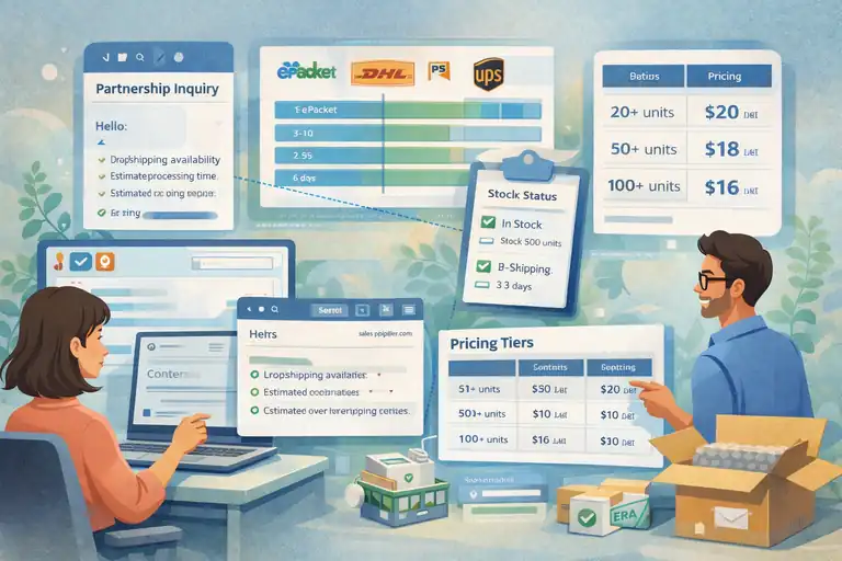 How to Use SaleHoo for Dropshipping and Pick Fast-Selling Items An informative illustration about How To Contact Suppliers And Negotiate Terms