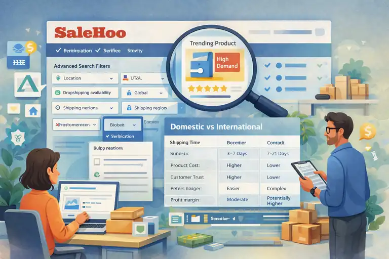 How to Use SaleHoo for Dropshipping and Pick Fast-Selling Items An informative illustration about How To Find Dropshipping Suppliers Inside SaleHoo