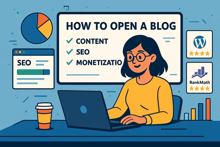 You are currently viewing How to Open a Blog for Income and Long-Term Growth
