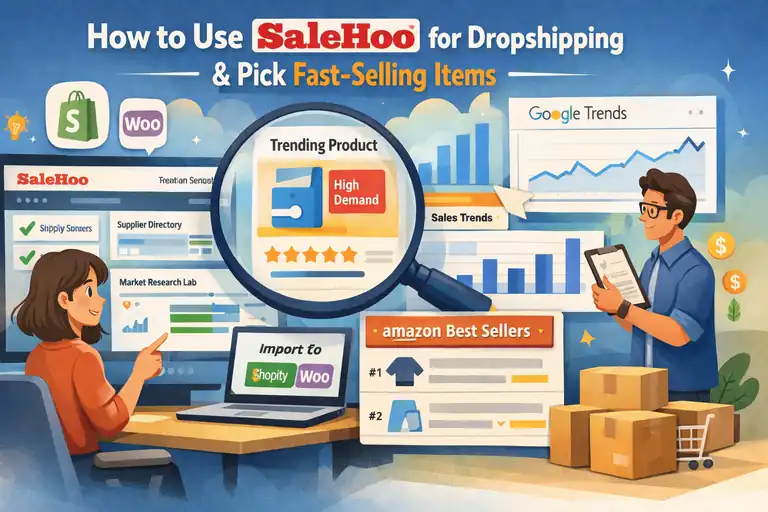How to Use SaleHoo for Dropshipping and Pick Fast-Selling Items An informative illustration about How to Use SaleHoo for Dropshipping and Pick Fast-Selling Items