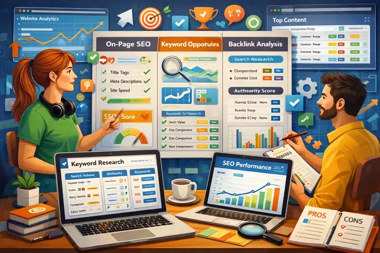 An informative illustration about Implement SEO Strategies to Grow Blog Traffic