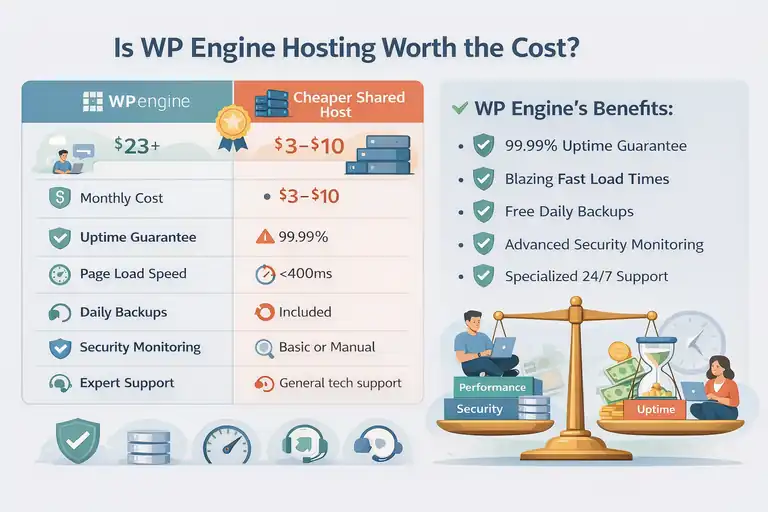 An informative illustration about Is WP Engine Hosting Worth the Cost?