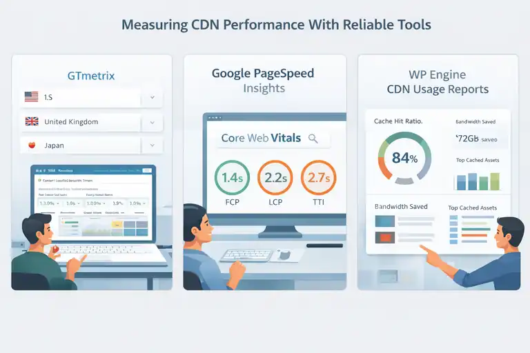 An informative illustration about Measuring CDN Performance With Reliable Tools