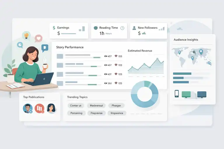 An informative illustration about Medium – Easiest Platform for Passive Writing Income