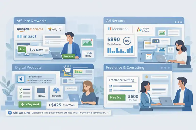 An informative illustration about Monetizing Your Blog for Quick Income