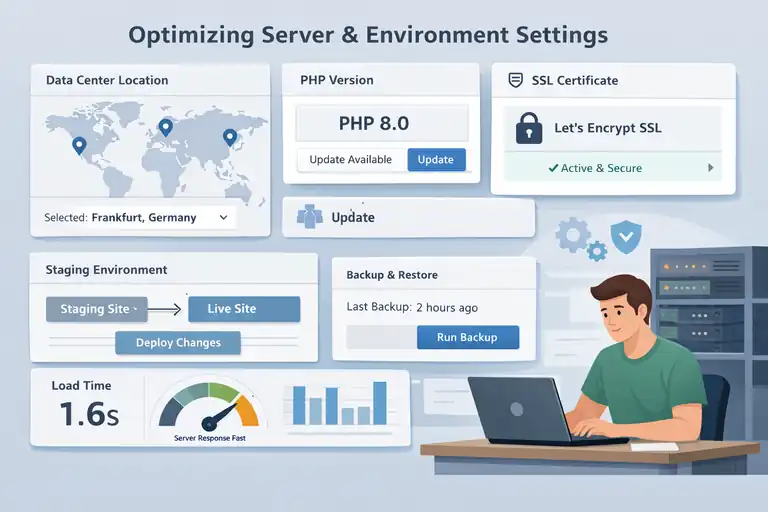 An informative illustration about Optimizing Server And Environment Settings