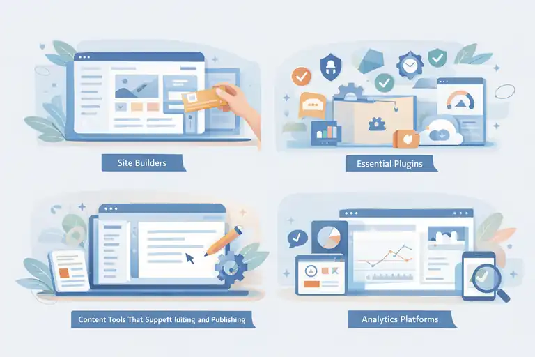 An informative illustration about Practical Tools To Make A Blog Website Run Smoothly