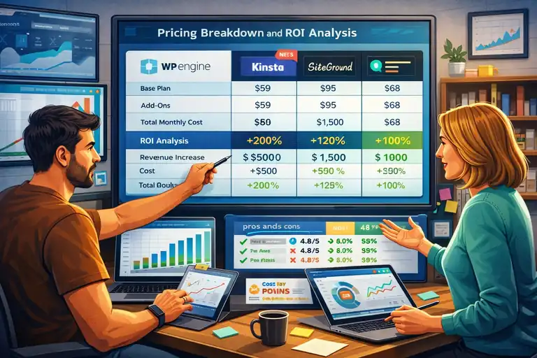 An informative illustration about Pricing Breakdown And ROI Analysis