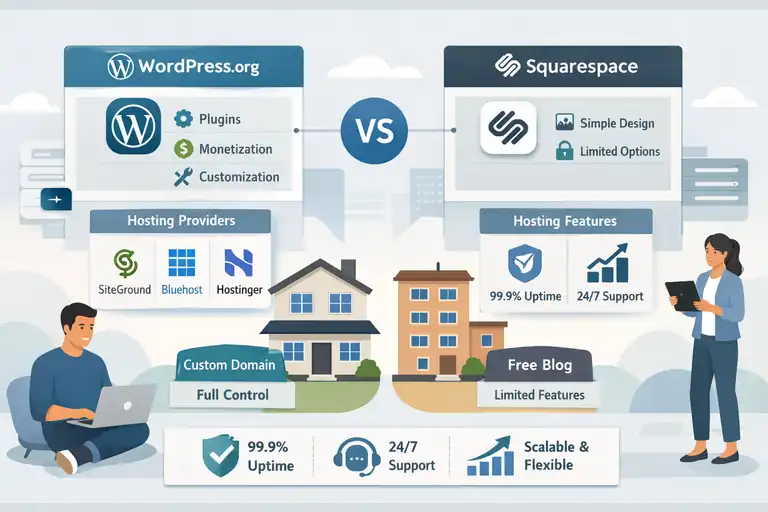 An informative illustration about Select The Right Blogging Platform And Hosting
