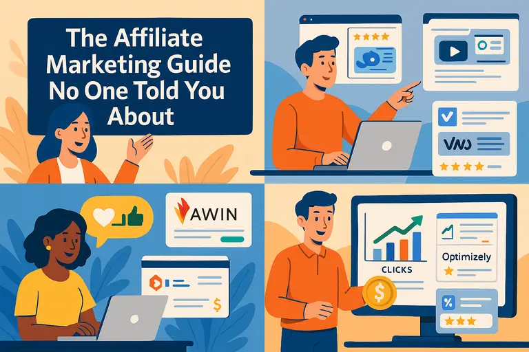 An informative illustration about The Affiliate Marketing Guide No One Told You About