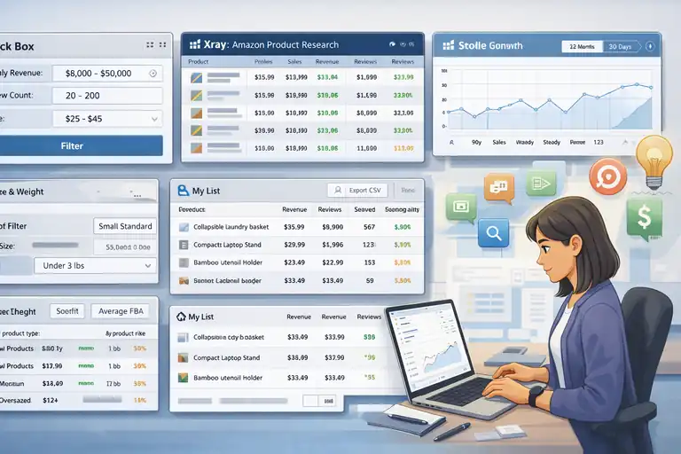 An informative illustration about Use Black Box To Discover Winning Products