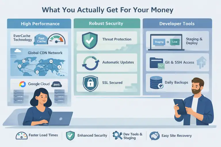 An informative illustration about What You Actually Get For Your Money