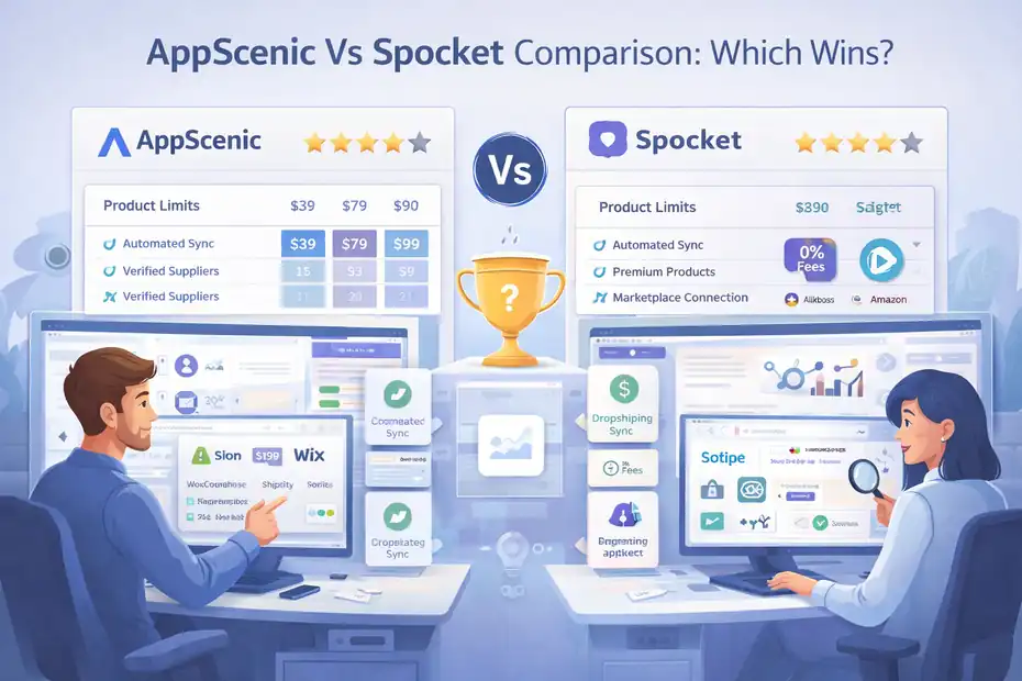 An informative illustration about Appscenic Vs Spocket Comparison Which Wins?