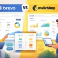 Brevo Vs Mailchimp For Small Business: Price vs Features An informative illustration about Brevo Vs Mailchimp For Small Business: Price vs Features