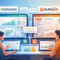 An informative illustration about Freshworks Vs HubSpot Comparison: Which Drives More Revenue