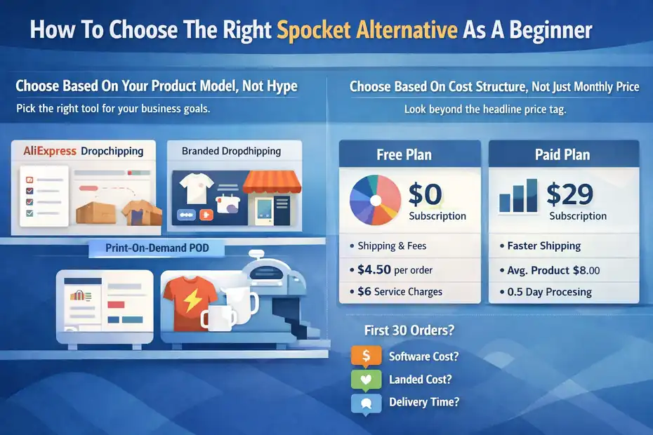 An informative illustration about How To Choose The Right Spocket Alternative As A Beginner
