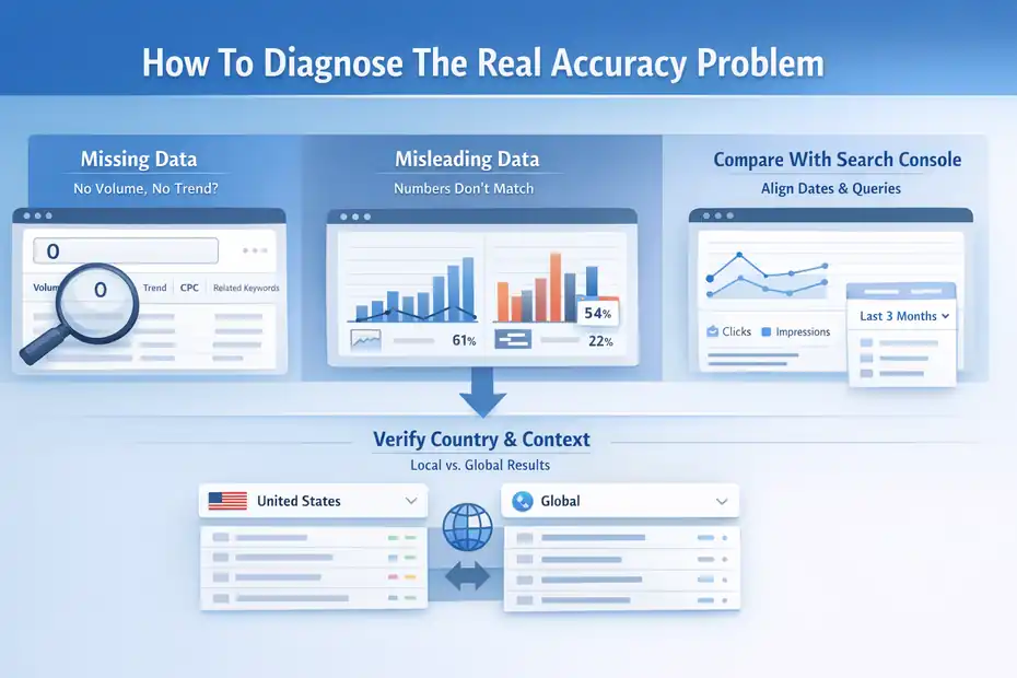 An informative illustration about How To Diagnose The Real Accuracy Problem