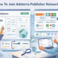An informative illustration about How To Join Adsterra Publisher Network Easily