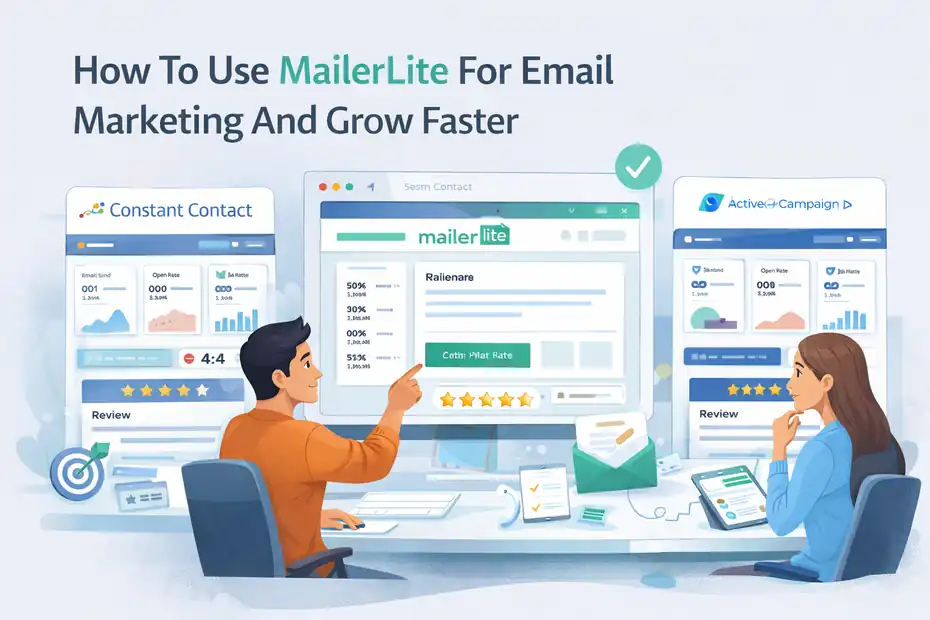 An informative illustration about How To Use MailerLite For Email Marketing And Grow Faster