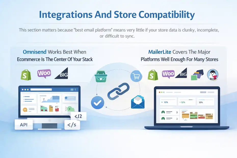 An informative illustration about Integrations And Store Compatibility