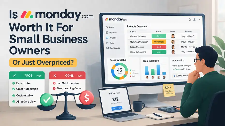 An informative illustration about Is Monday Worth It For Small Business Owners Or Just Overpriced?