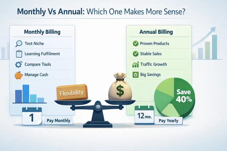 An informative illustration about Monthly Vs Annual: Which One Makes More Sense?