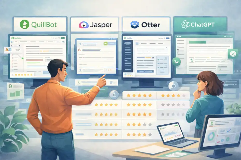 An informative illustration about Quillbot Content Rewriting Strategy For Fast Rankings